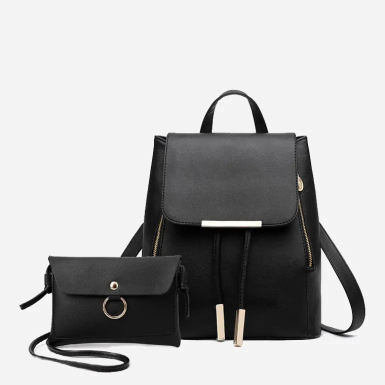 Sac à dos uni noir ou floral avec assorti^Sac Bandoulière Best