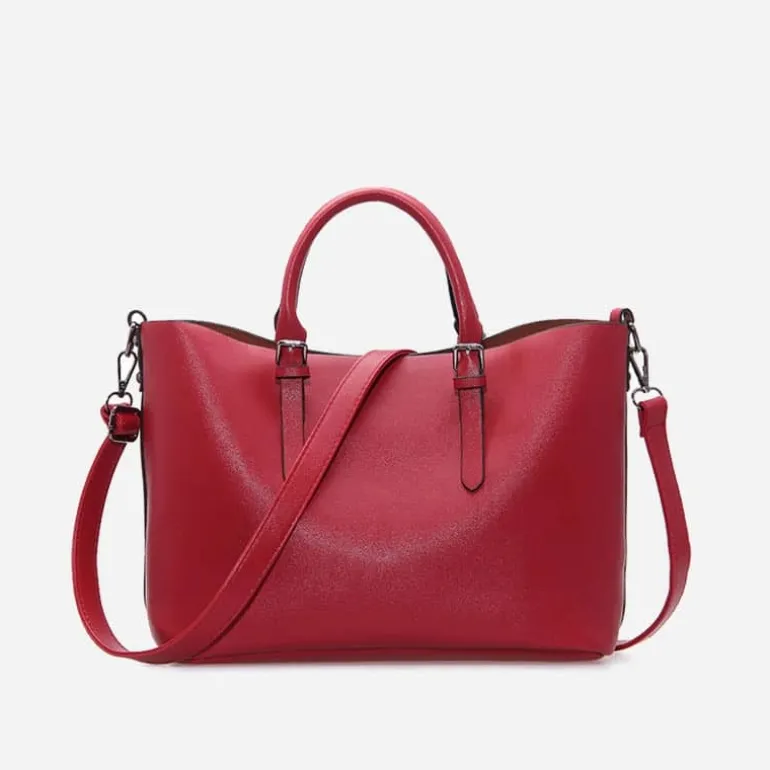 Sac à main bandoulière fourre tout (sac cabas) pour femme en cuir^Sac Bandoulière Outlet