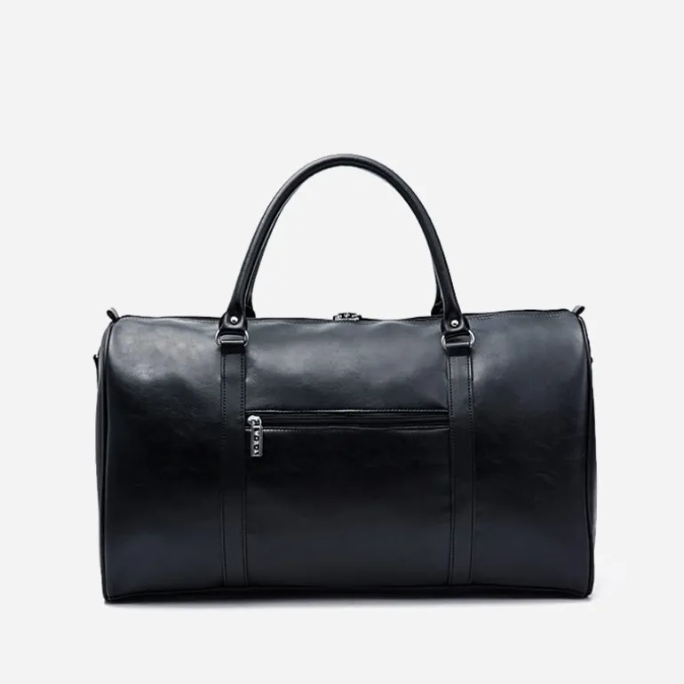 Sac voyage 48h et sac weekend en cuir noir clouté^Sac Bandoulière Shop